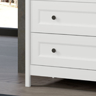 Cômoda Alta Ditália 5 Gavetas Dm-229 Branco