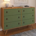 Cômoda Amazonas 6 Gavetas Alecrim - Panorama Móveis