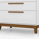 Cômoda Ambientare Branco Fosco C/ Base Matiz