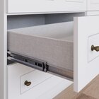 Cômoda Americano 01 Porta 04 Gavetas Branco Henn