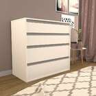 Cômoda Amora 4 Gv Branca