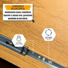 Cômoda Andorra Com 1 Porta 4 Gavetas E Nichos Laterais Cinamo