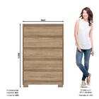 Cômoda Andría 5 Gavetas - Móveis Henn