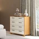 Cômoda Annecy 4 Gv Freijó E Off White