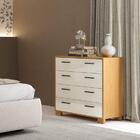 Cômoda Annecy 4 Gv Freijó E Off White