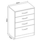 Cômoda Astral 4 Gavetas - Demóbile