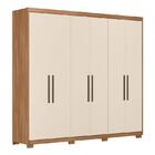 Cômoda Astral E Guarda Roupa Casal Venice 62580pe Amendola To