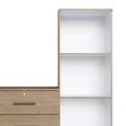 Cômoda Aurora 1 Porta 4 Gavetas Brunne - Genialflex