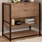 Cômoda Avila 2 Gavetas Preto Fosco/demolição 13438 - Artefamol