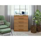 Cômoda Baião 4 Gv Amêndoa Clean