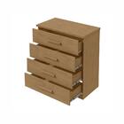 Cômoda Baião 4 Gv Amêndoa Clean