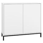 Cômoda Balcão Multiuso 2 Portas Multimóveis Cr35038 Branca