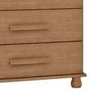 Cômoda Barcelona 4 Gavetas – Móveis Lanza - Noce Bronze