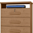 Cômoda Barcelona 4 Gavetas – Móveis Lanza - Noce Bronze