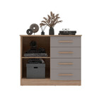 Cômoda Bariloche 2 Portas 4 Gavetas Móveis Sul