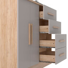 Cômoda Bariloche 2 Portas 4 Gavetas Móveis Sul