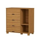 Cômoda Bela 100% Mdf Nature