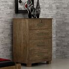 Cômoda Bela 4 Gavetas Sallêto Ipê