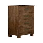 Cômoda Bela 4 Gavetas Sallêto Ipê