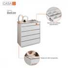 Cômoda Belize 5 Gv Branca