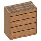 Cômoda Belize 5 Gv Noce