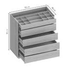 Cômoda Belize 5 Gv Noce