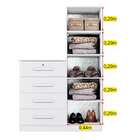 Cômoda Belize Plus 1pt 4gv Branco