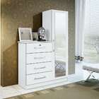 Cômoda Belize Plus 1pt 4gv Branco