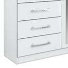 Cômoda Belize Plus 1pt 4gv Branco