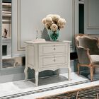 Cômoda Bombe Luis Xv Off White - Edn Móveis