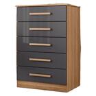 Comoda Brighton Nature/titanium