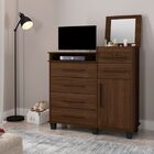 Cômoda Brilhante Noce - Fabri Móveis