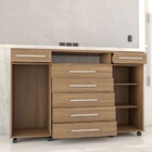 Cômoda Buenos Aires 7 Gavetas Amêndola Touch - Panorama Móveis