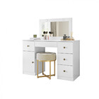 Cômoda Camarim Moval Sonhos Com Espelho 2 Luminárias De Led