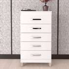 Cômoda Cannes 5 Gv Branca