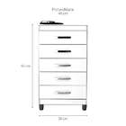 Cômoda Cannes 5 Gv Branca