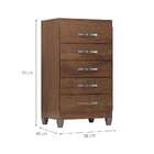 Cômoda Cannes 5 Gv Malbec