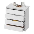 Cômoda Carla 4 Gavetas Branco - Mx Móveis