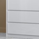 Cômoda Carla 4 Gavetas Branco - Mx Móveis