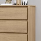 Cômoda Carla 4 Gavetas Castanho - Mx Móveis