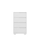 Comoda Chesham Branco Fosco Liso/nature