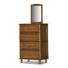 Comoda Chicago 110 Atr Castanho