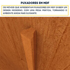 Cômoda Chicago 1 Porta 4 Gavetas Cinamomo - Tcil Móveis