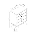 Cômoda Colonial 700x900x410 Mm Freijó