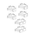 Cômoda Colors Madeira Maciça 6 Gv Castanho Verniz E Colorido