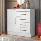 Cômoda Com 1 Porta E 4 Gavetas Multimóveis Cr40115