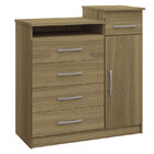 Cômoda Com 1 Porta E 5 Gavetas 1950a-castro - Freijo