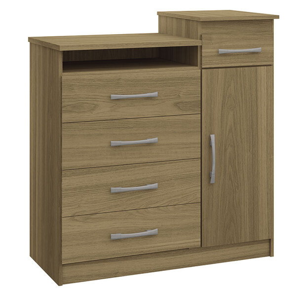 Cômoda Com 1 Porta E 5 Gavetas 1950a-castro - Freijo