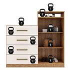 Cômoda Com 2 Portas E 4 Gavetas 120cm Multimóveis Cr35291