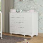 Cômoda Com 4 Gavetas E 1 Porta Lisa Elô Móveis Peroba